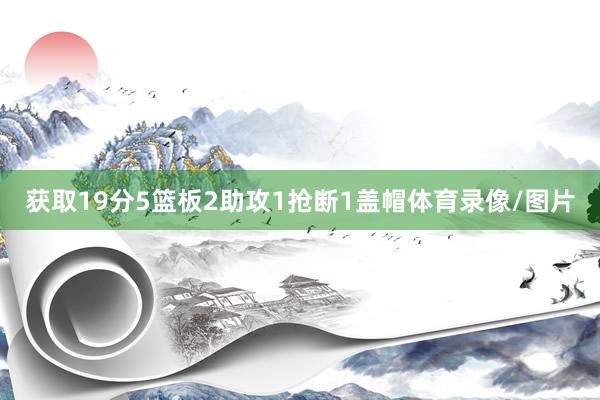 获取19分5篮板2助攻1抢断1盖帽体育录像/图片